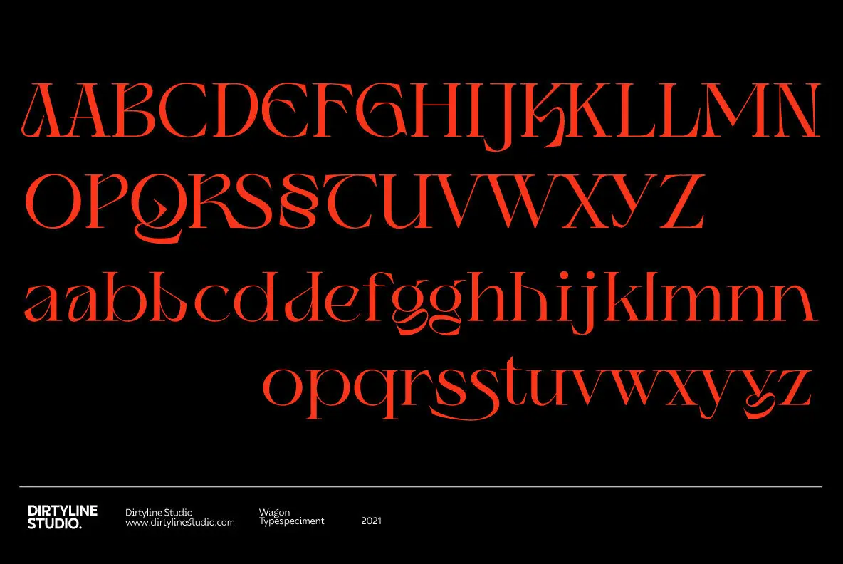 Wagon Font - YouWorkForThem