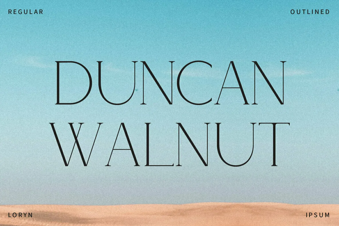 Duncan Walnut