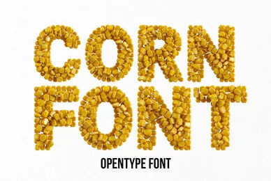 Corn SVG Font