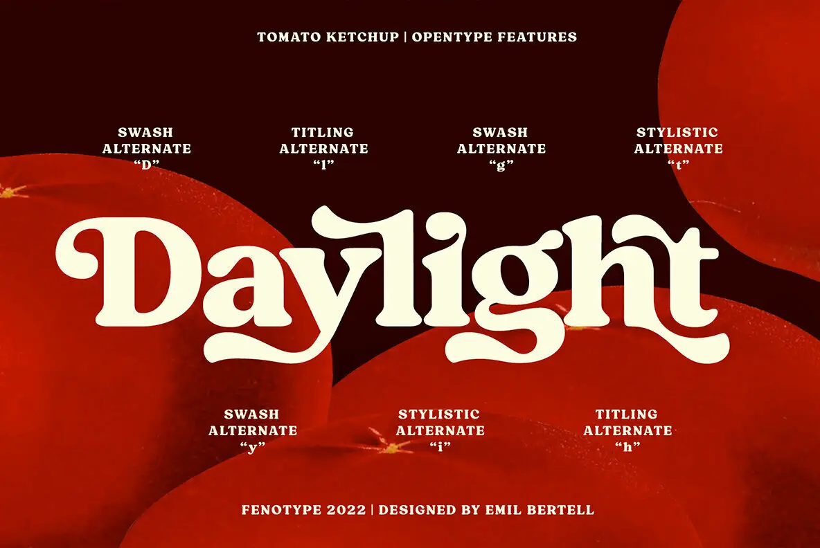 Tomato Ketchup Font YouWorkForThem