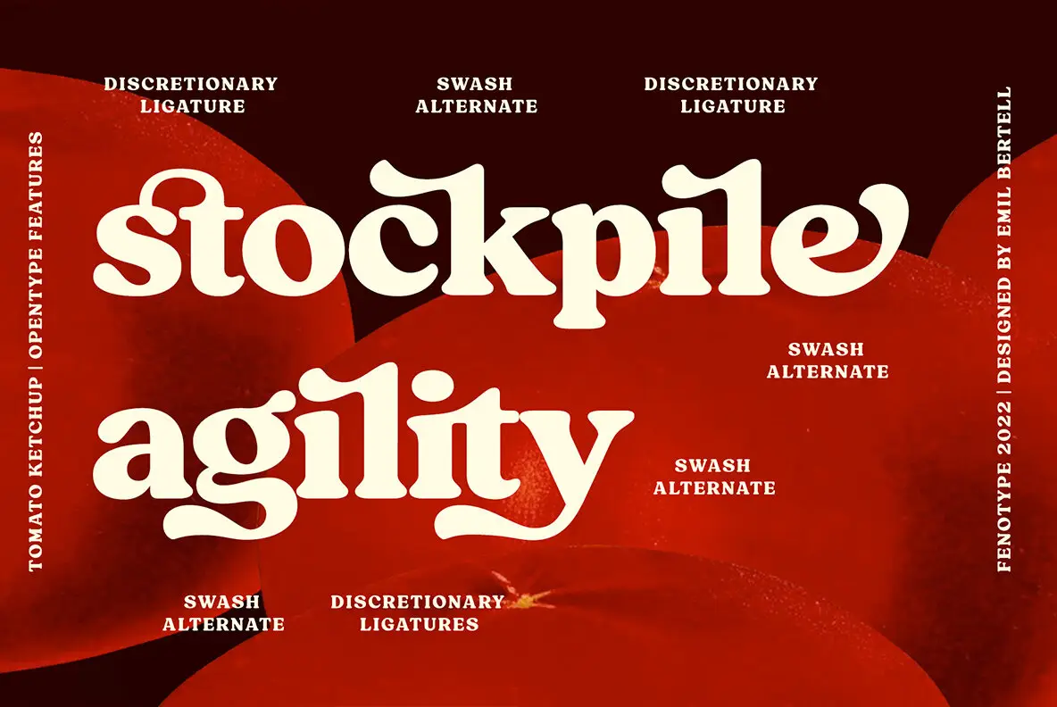 Tomato Ketchup Font YouWorkForThem