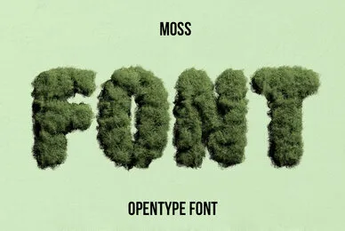 Moss SVG Font
