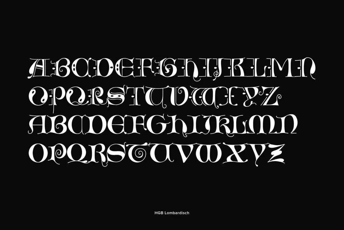 HGB Lombardisch Font - YouWorkForThem