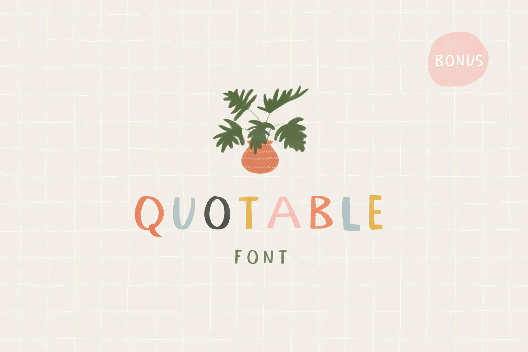 Quotable Colour Font