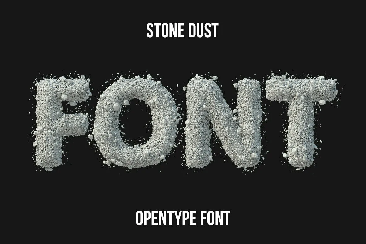 Stone Dust SVG Font