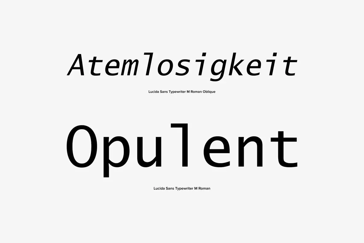 Lucida sans typewriter font fontpath