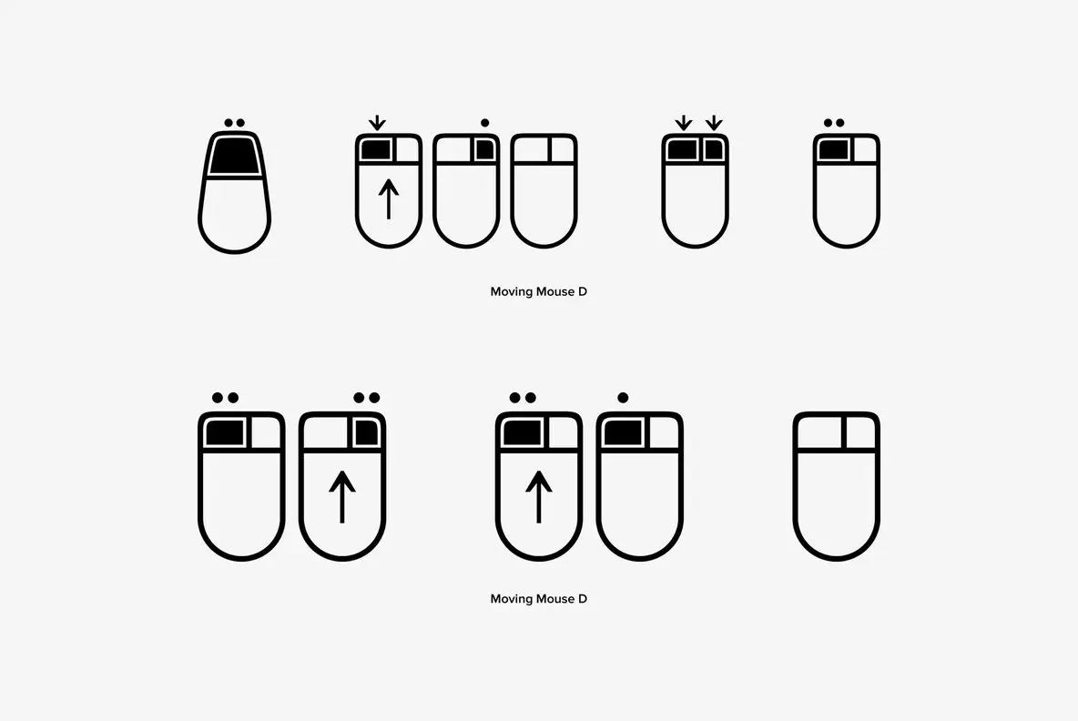 Moving Mouse Font - FontPath