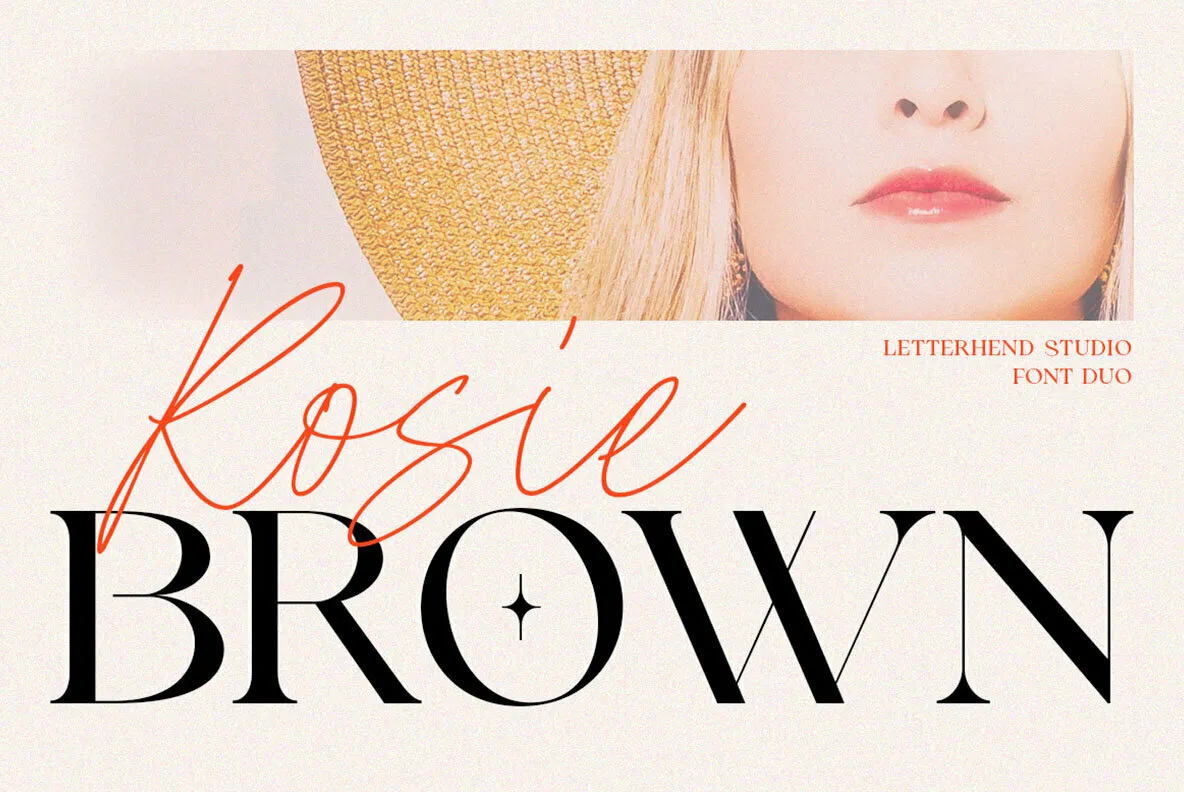 Rosie Brown Font Duo