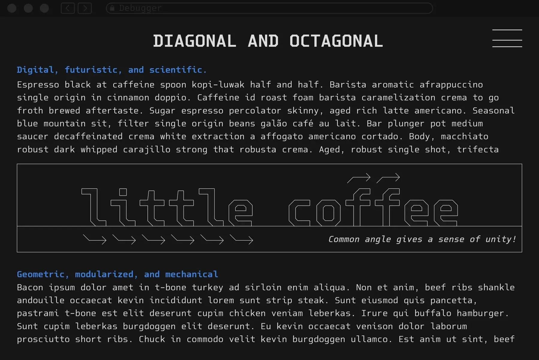 Debugger Font - YouWorkForThem
