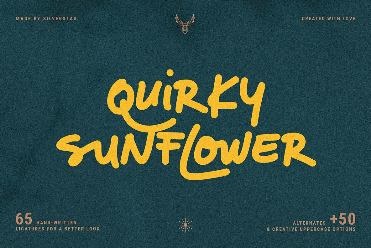 Quirky Sunflower