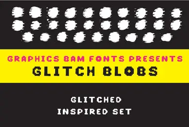 Digital Glitch Font - 177 Studio