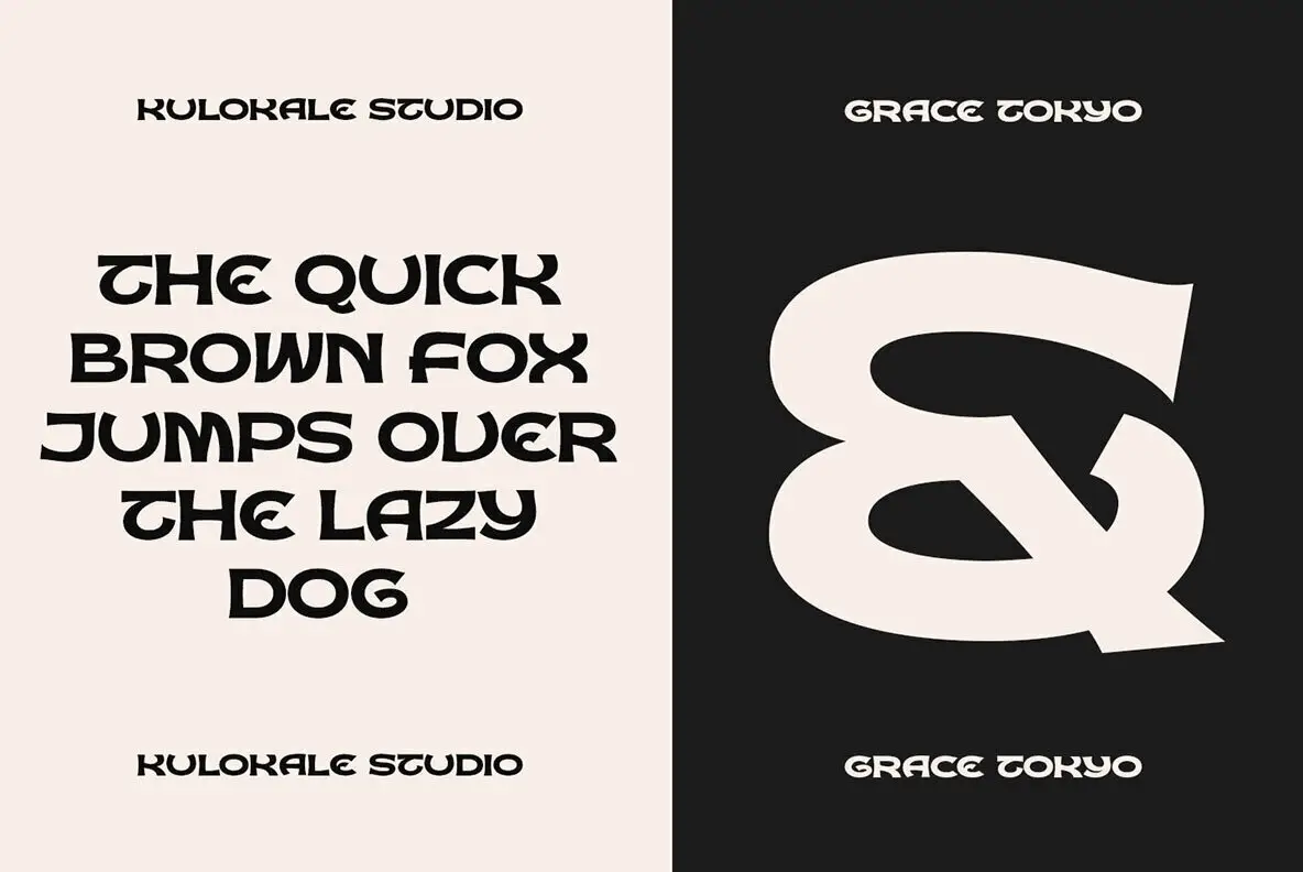 Grace Tokyo Font - YouWorkForThem