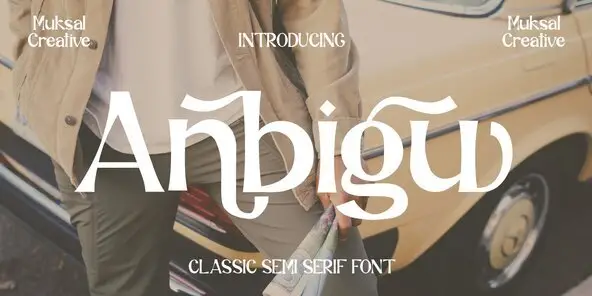Anbigu Font