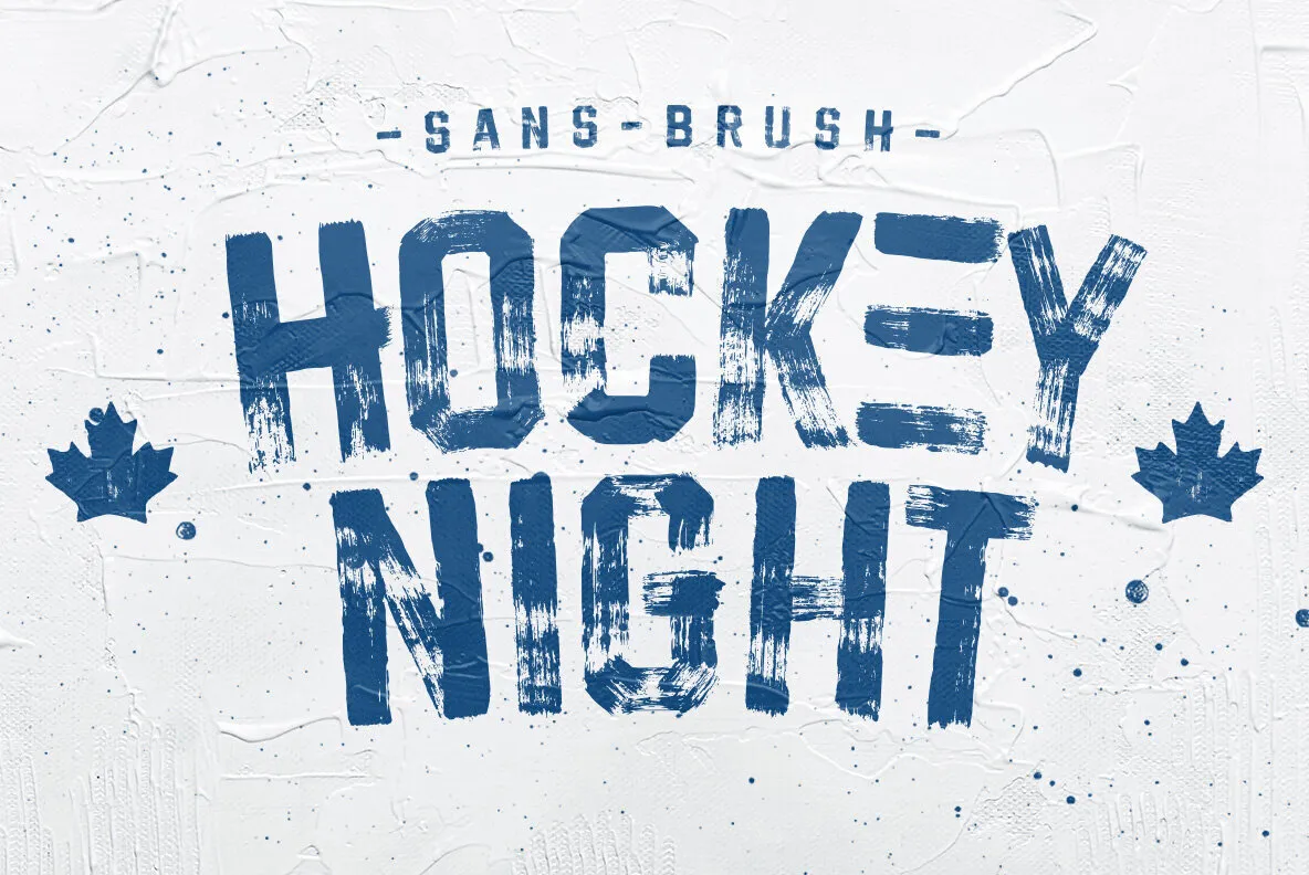 Hockeynight Sans Brush