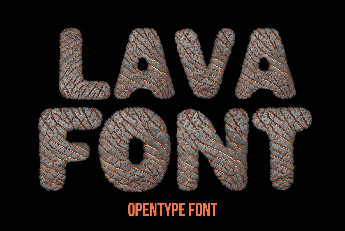 Lava SVG Font