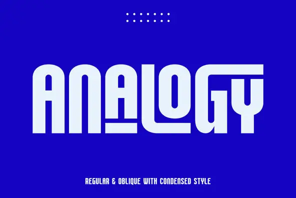 Analogy Font