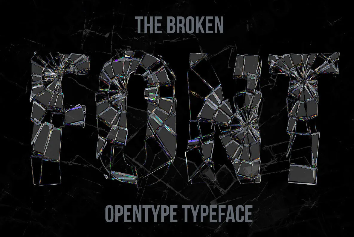 The Broken SVG Font
