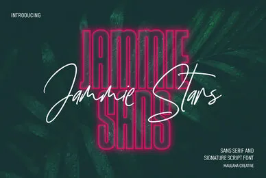 Jammie Stars and Jammie Sans