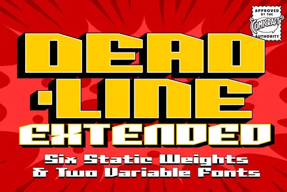 Deadline Extended Font