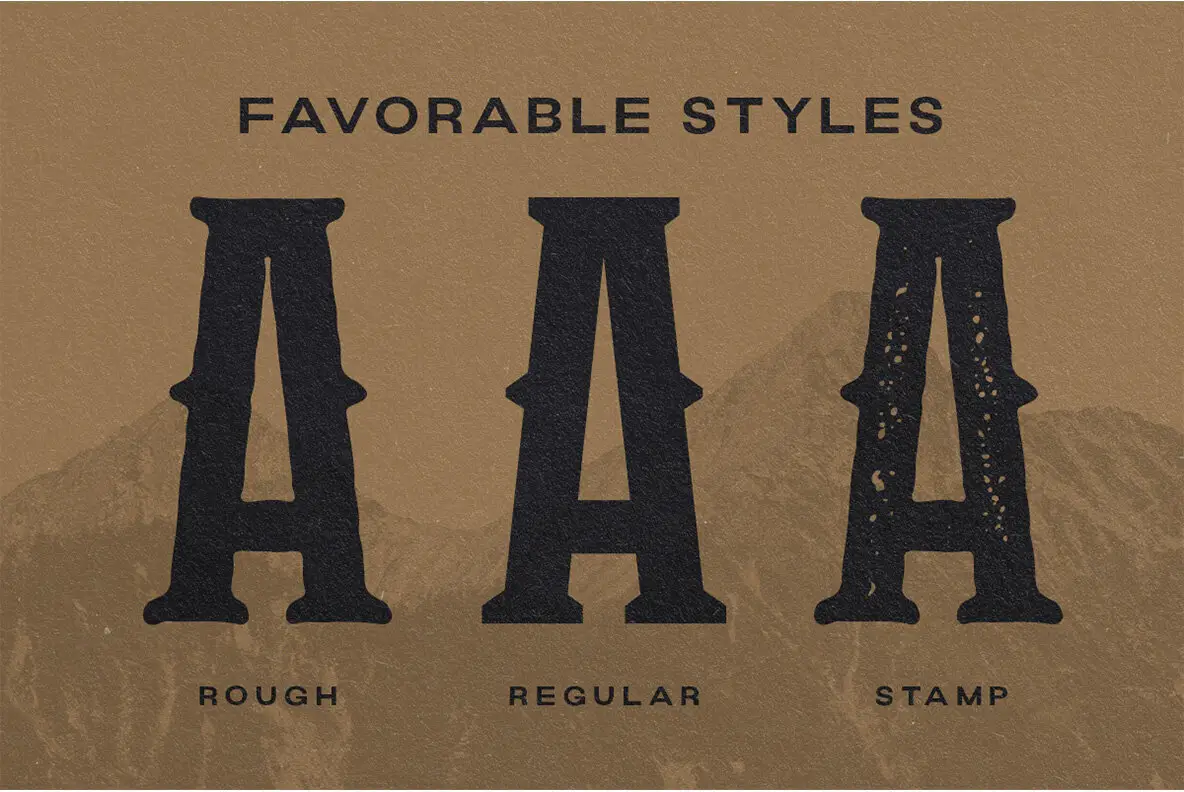 Favorable Font - YouWorkForThem
