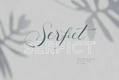 Serfict Font Duo