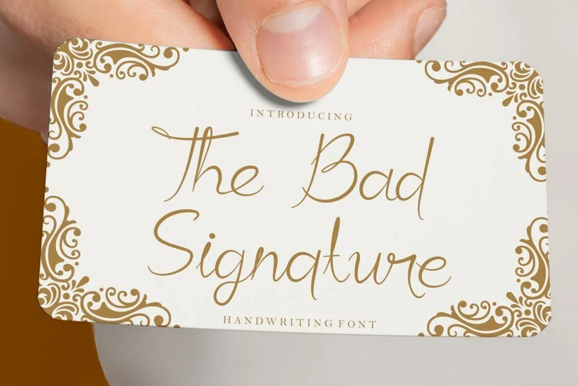 The Bad Signature