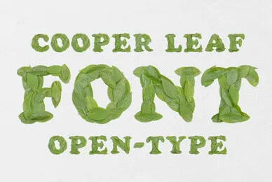 Cooper Leaf SVG Font