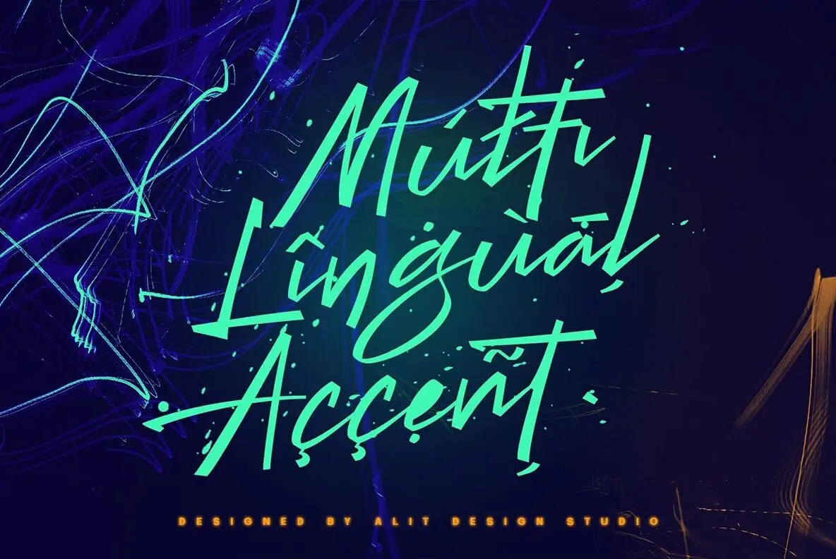 Billock Script font - YouWorkForThem