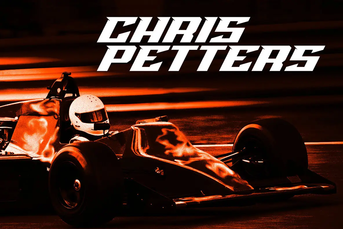 Hard Race Font - YouWorkForThem