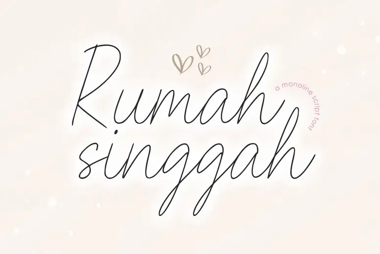 Rumah Singgah Font