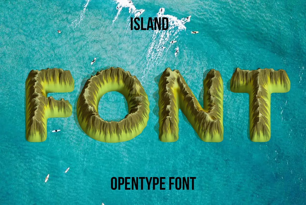 Island SVG Font
