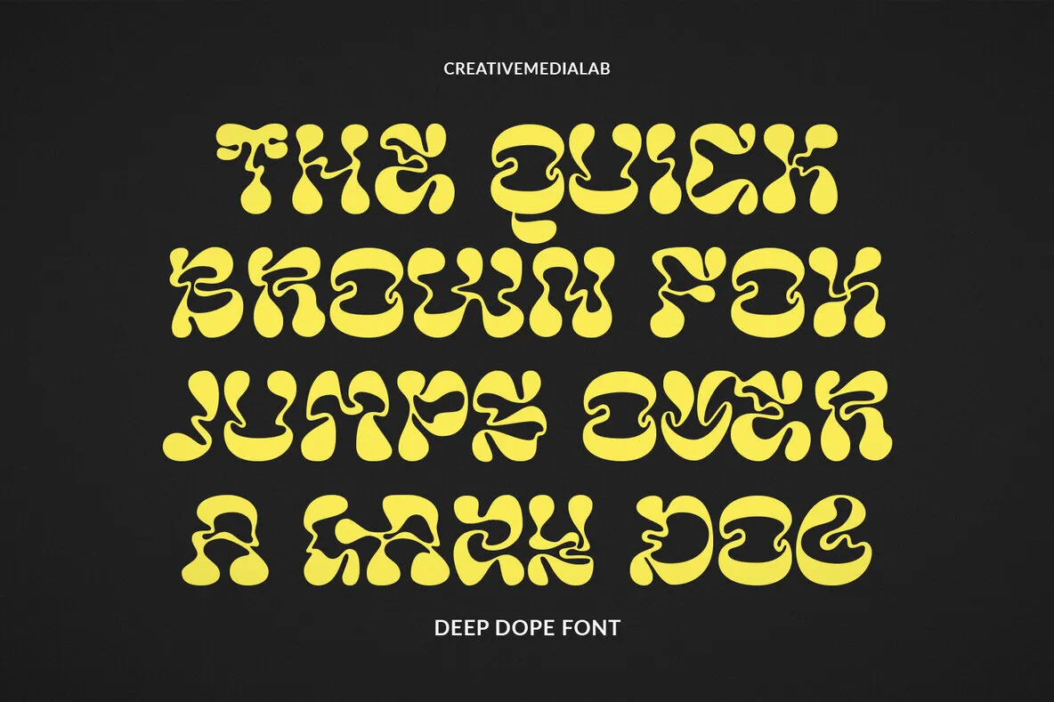 Deep Dope Font - YouWorkForThem