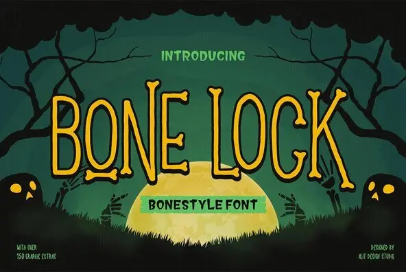 Bone Lock Font