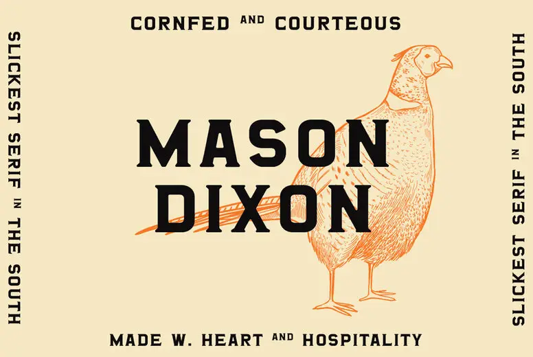 Mason Dixon Font