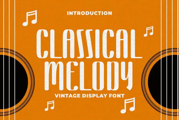 Classical Melody Font