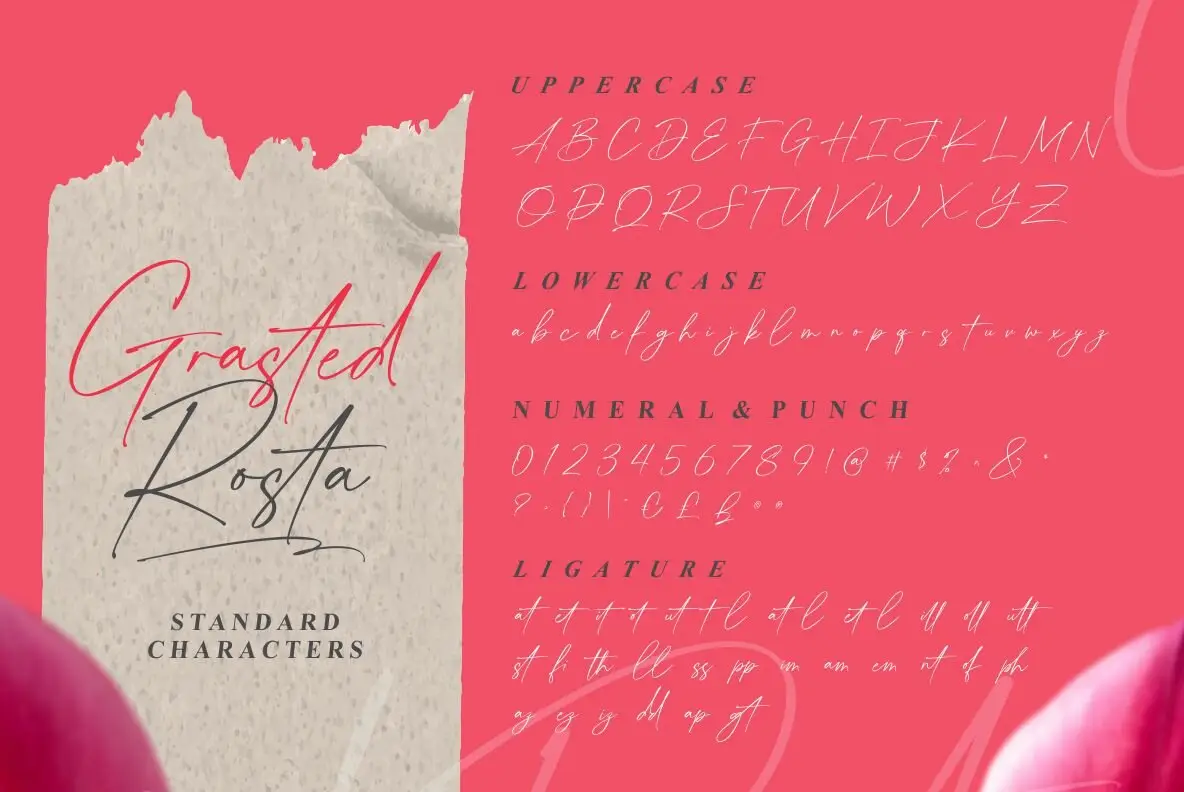 Grasted Rosta Font - Fontpath