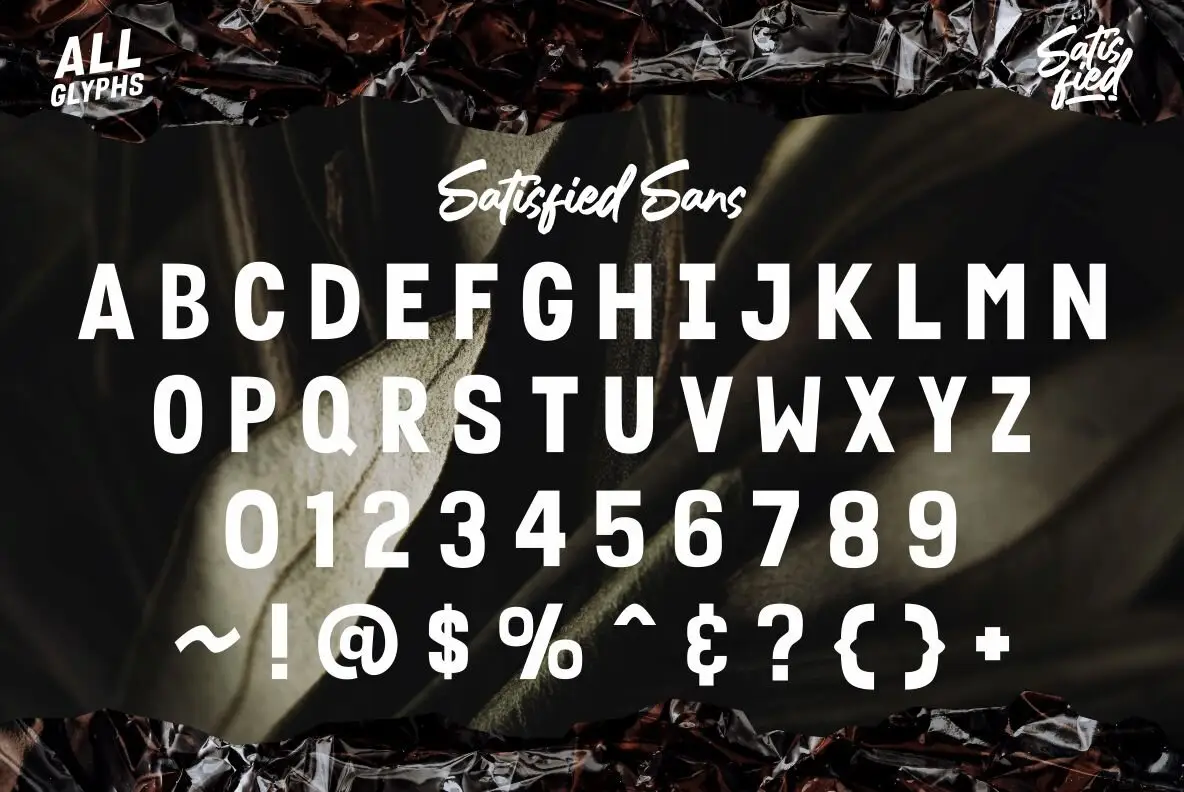 Satisfied Font - YouWorkForThem