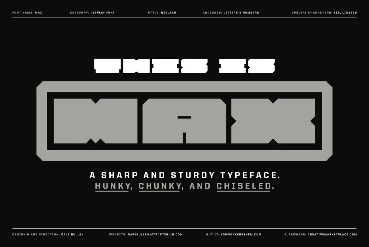 Max Font MAX Font - Fontpath