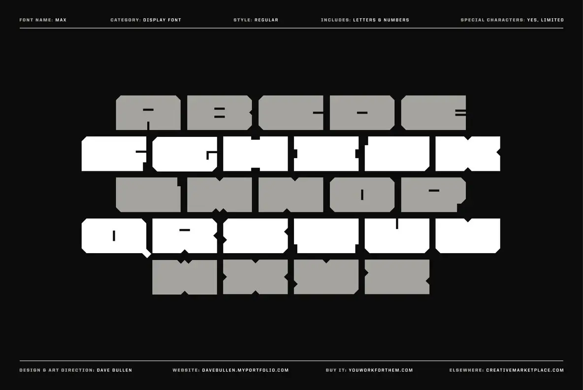 Max Font MAX Font - Fontpath