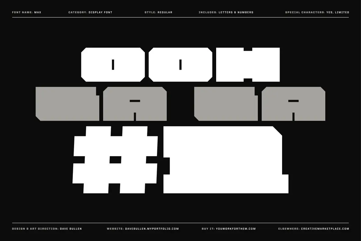 Max Font MAX Font - FontPath