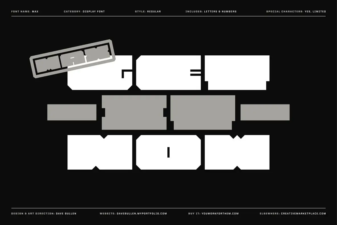 Max Font MAX Font - FontPath