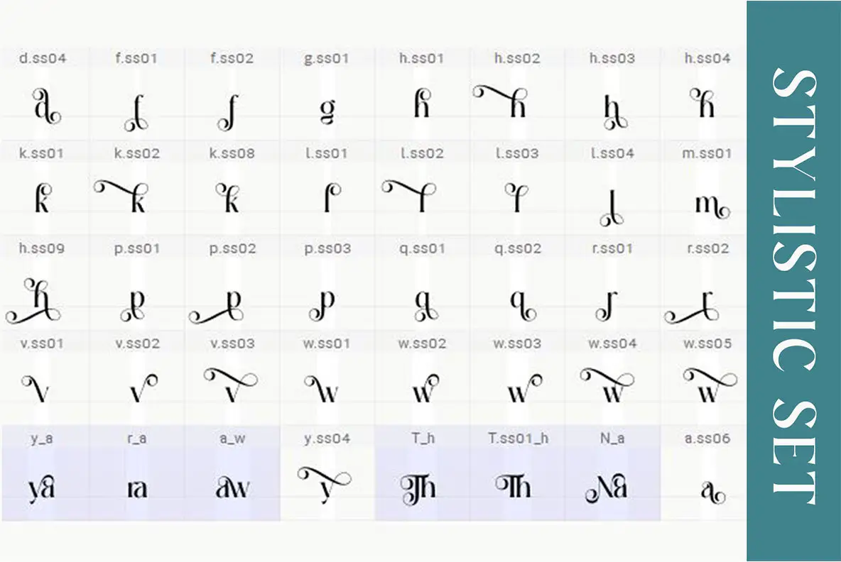 Alika Misely Font - FontPath