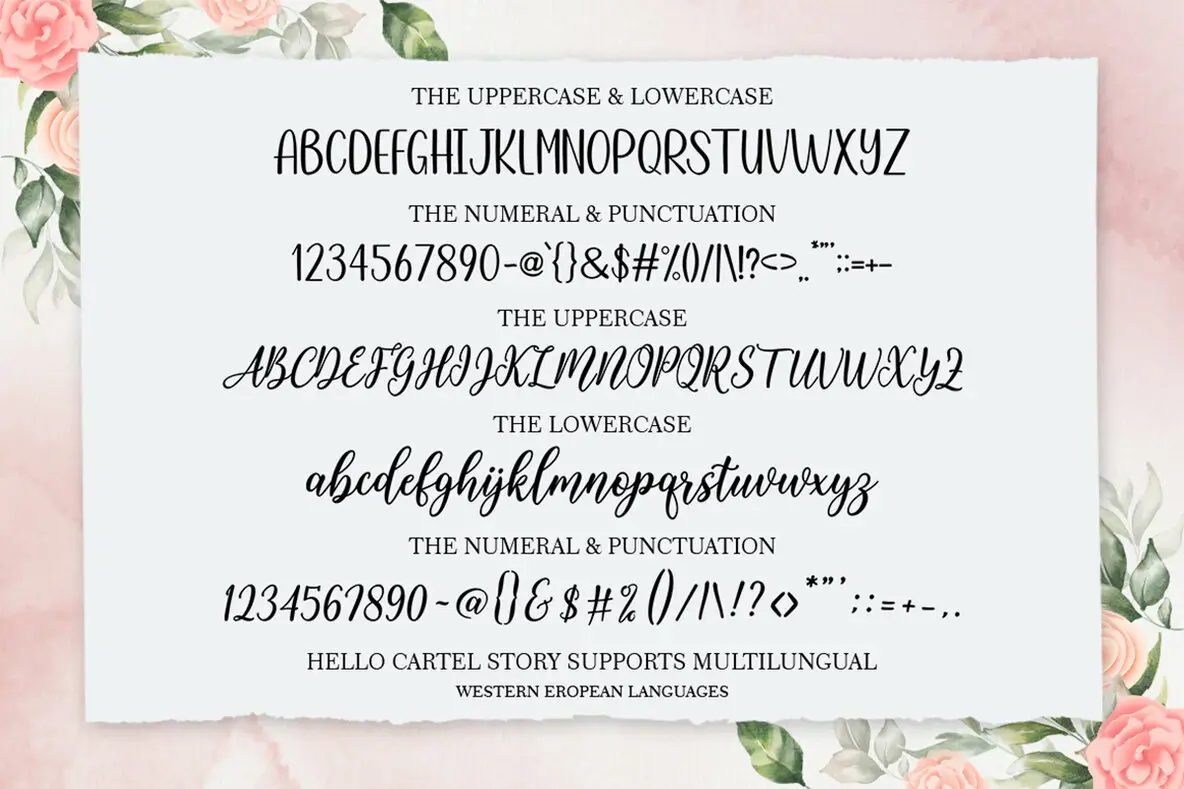 Hello Cartel Story Font - FontPath