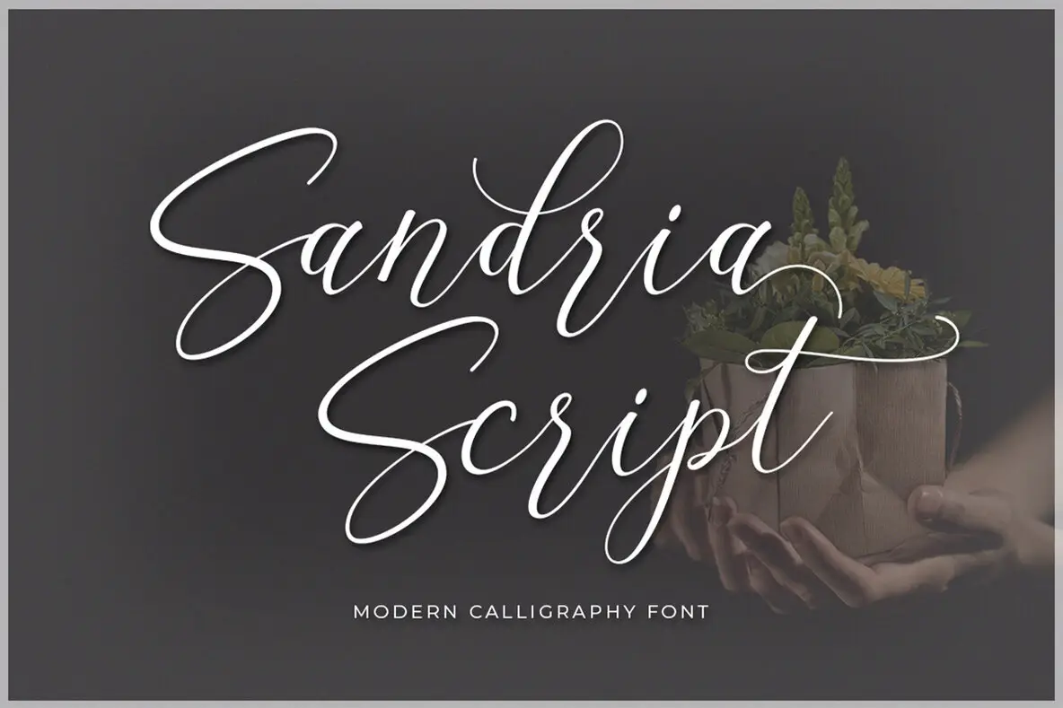 Sandria Script Font - FontPath