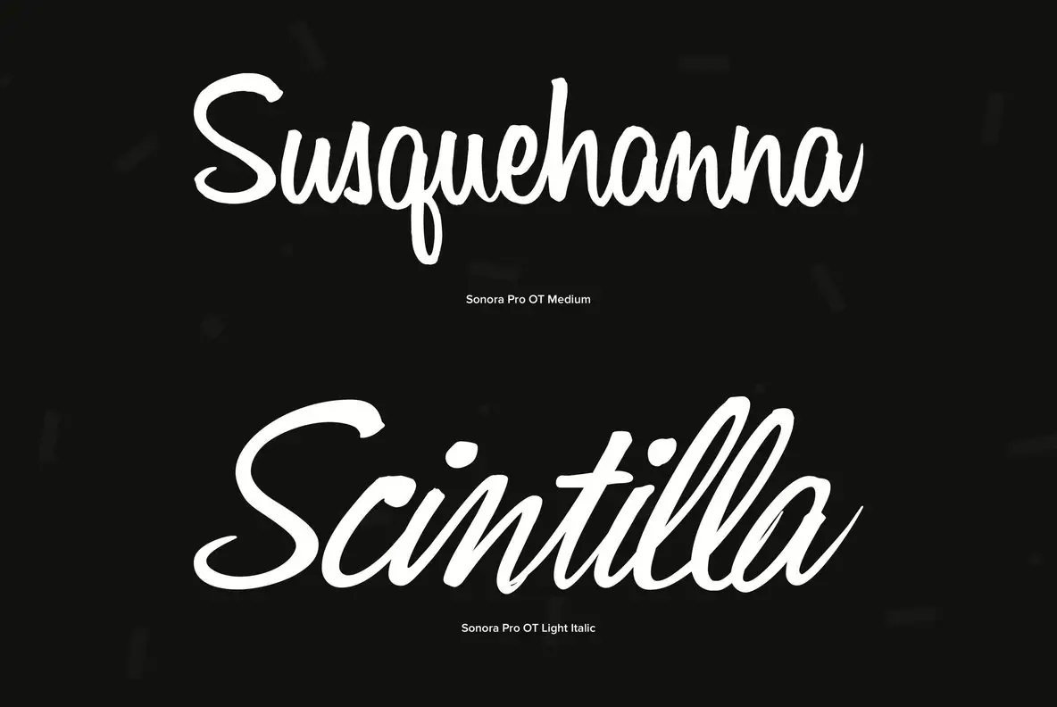 Sonora Pro Font - FontPath