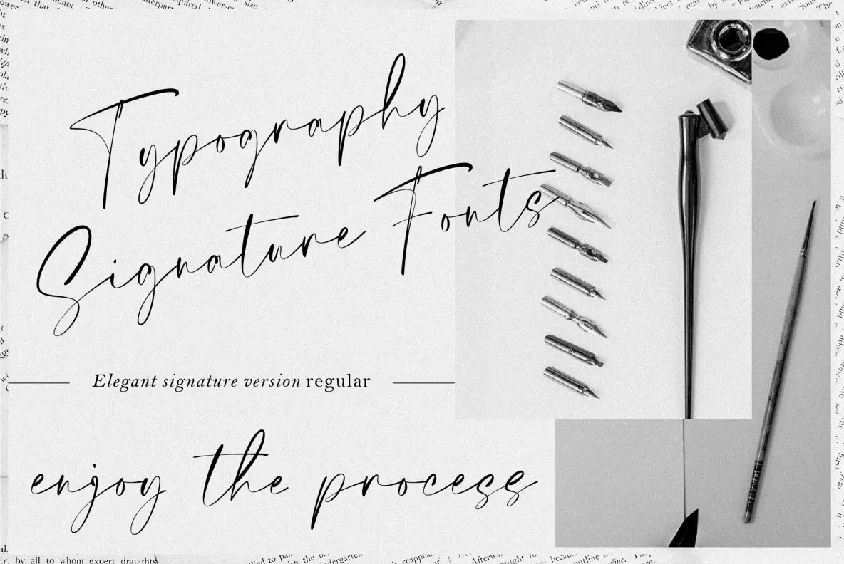 Signature Front Elegant Signature Font - FontPath