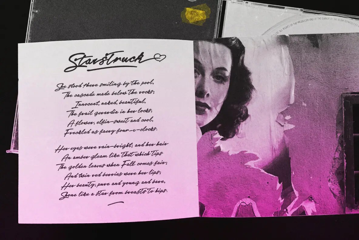 Sleeve Notes Font YouWorkForThem