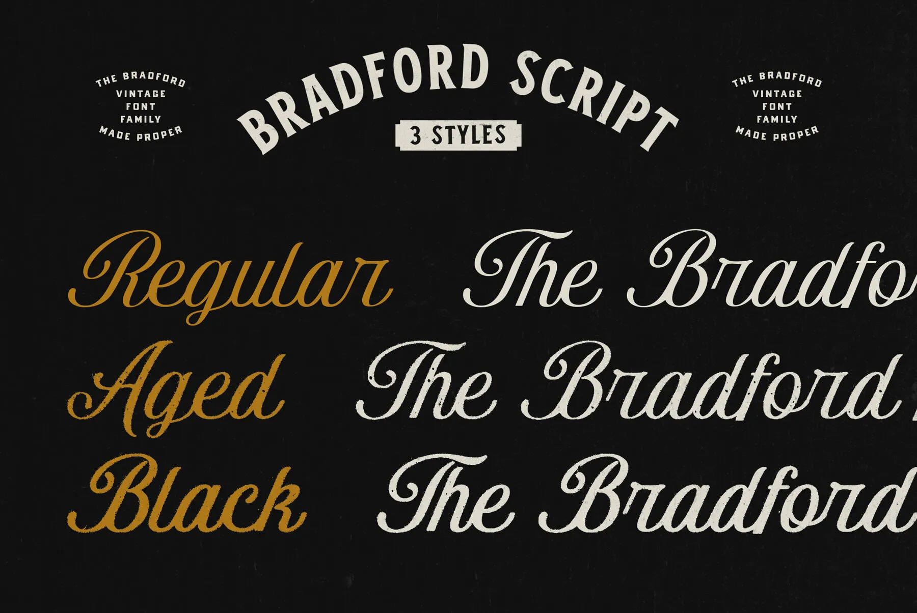 Bradford Font - YouWorkForThem