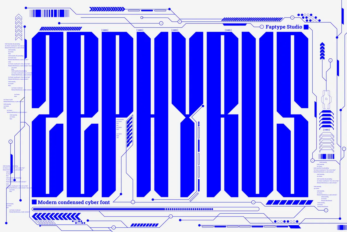 Punk Cyber Font, Webfont & Desktop