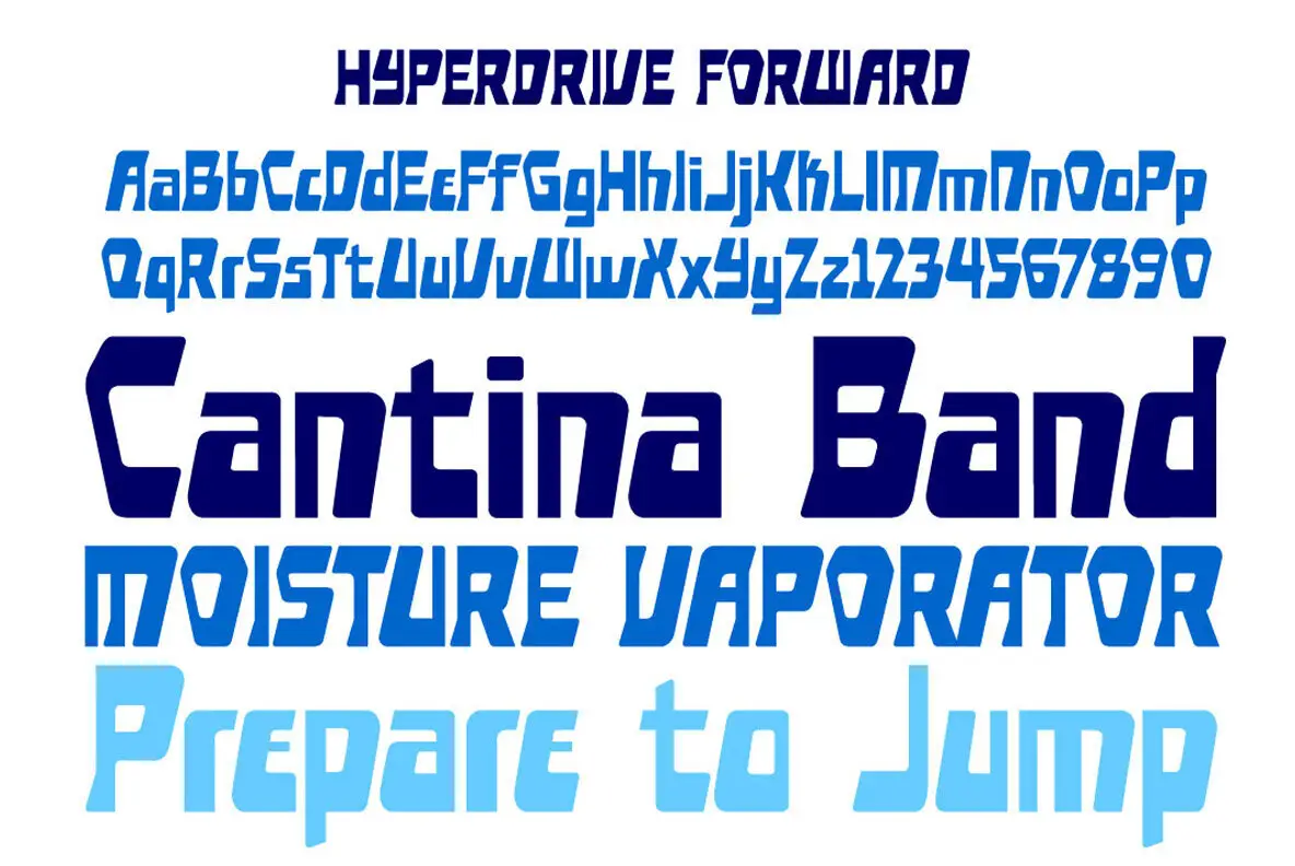 Hyperdrive Font - FontPath